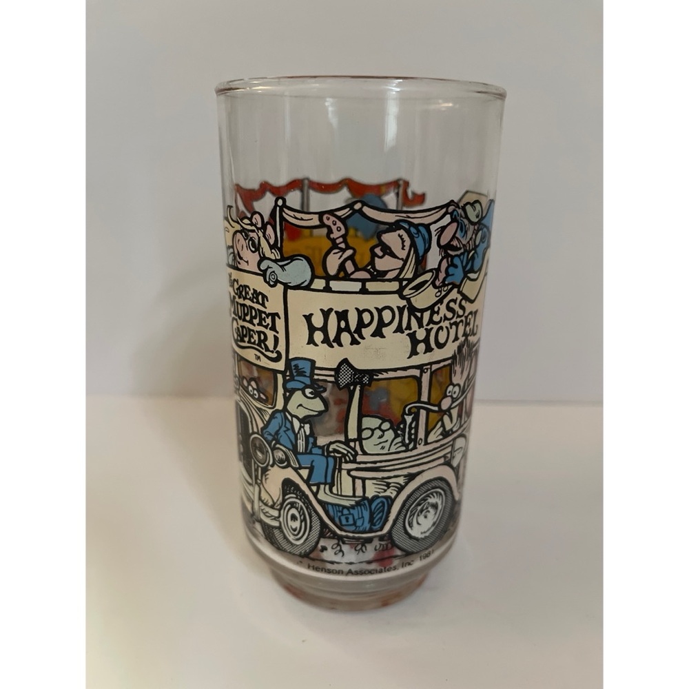 Vintage McDonald’s Great Muppet Caper Glass